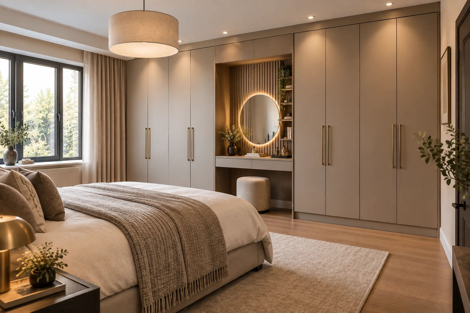 Fitted wardrobes